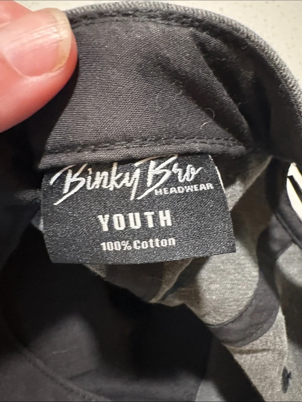 Binky Bro Kids' Gray Saltwater Collection Cap